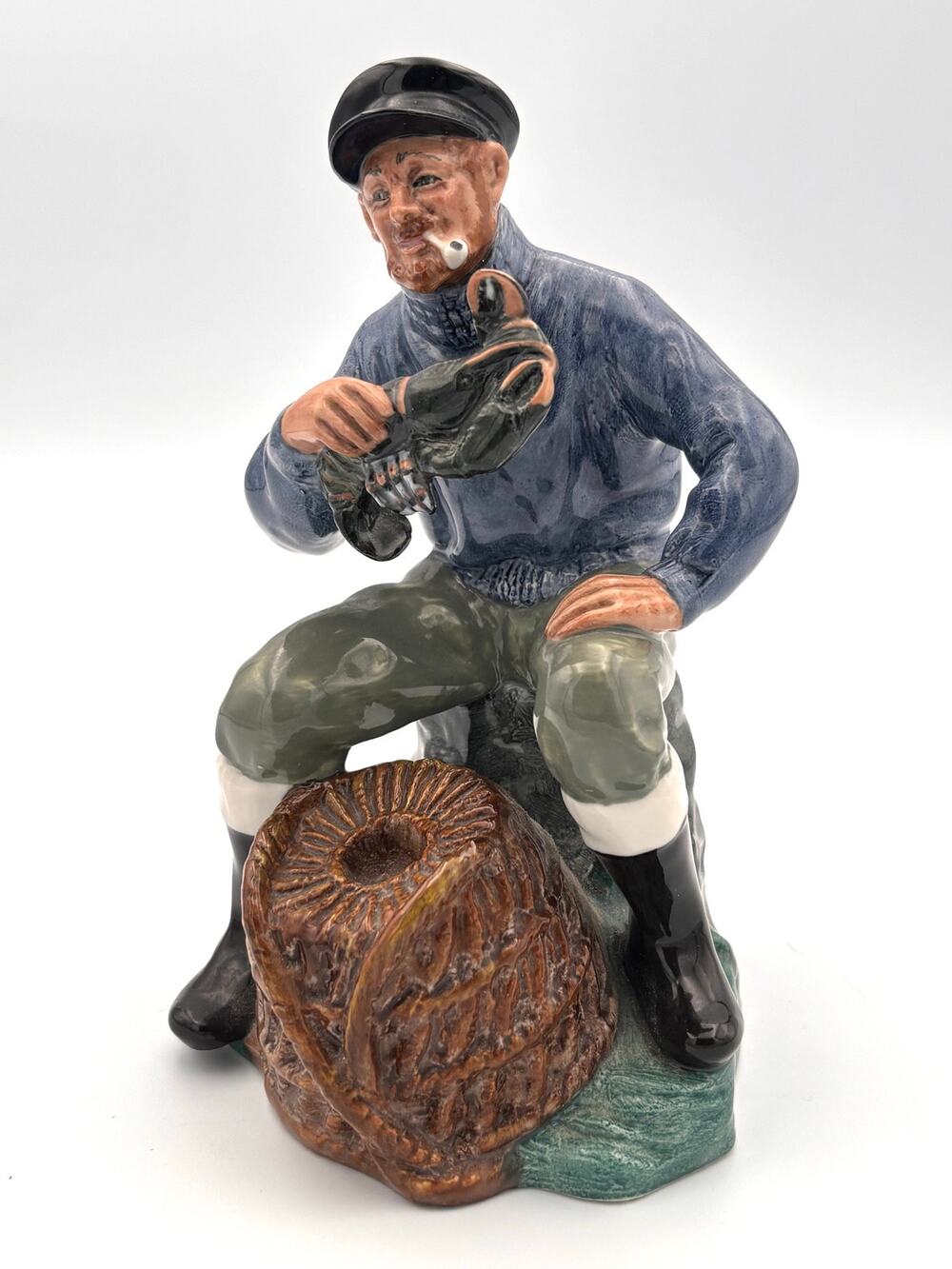 Royal Doulton The Lobster Man HN2317 Vintage Fisherman Figurine 1963 England